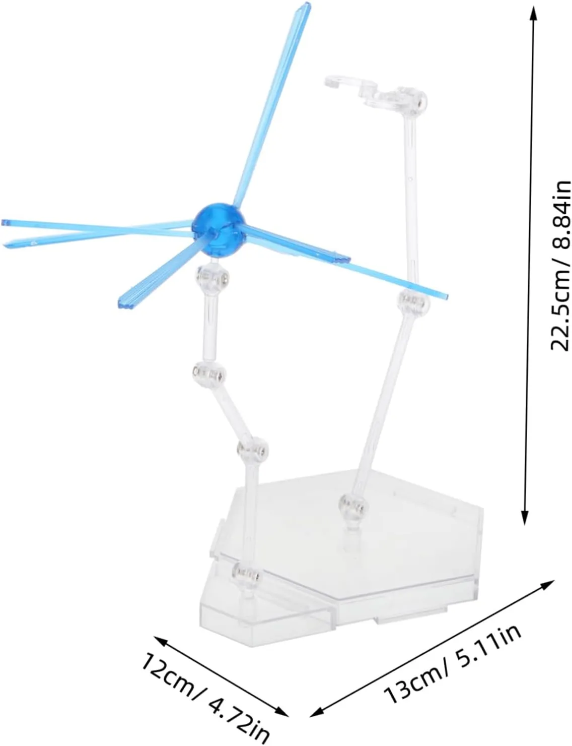 1 Set Action Figure Display Stand Model Base with Realistic Scene Effects Versatile Compatibility for Articulated Figures Precision Engineered for Enhanced Display