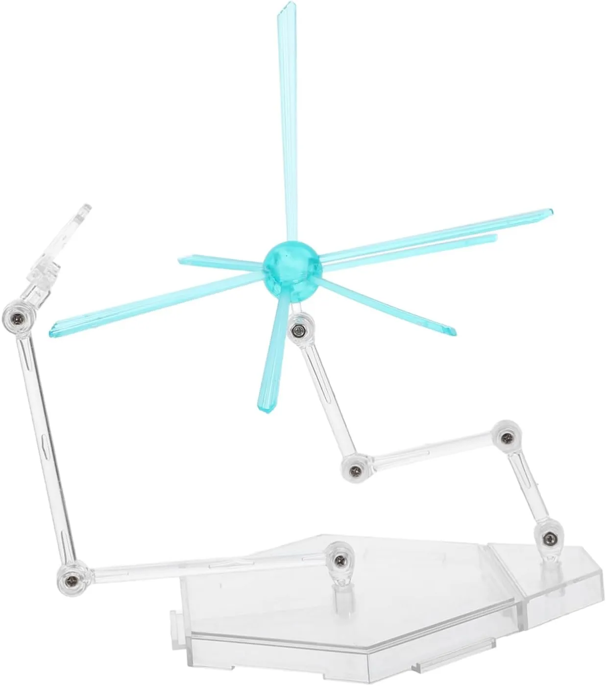1 Set Mannequin Support Base for Doll Model Accessories Clear Rack for Collectibles Stability and Application