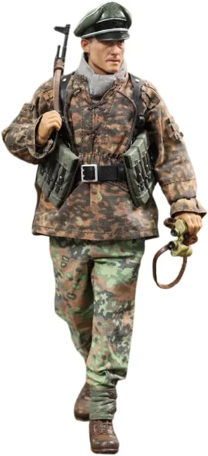 1/12 Scale Action Figure,6inch 12th Infantry Division Soldier Figure Doll Flexible Miniature Figures Collection