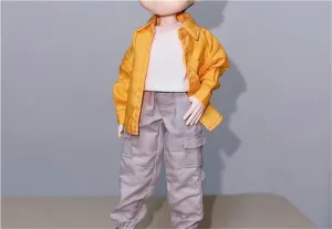 1/12 Scale Male Clothes,Figure Doll Clothes Shirt Vest Cargo Pants Costume for 6" Male Soldier Action Figure Doll