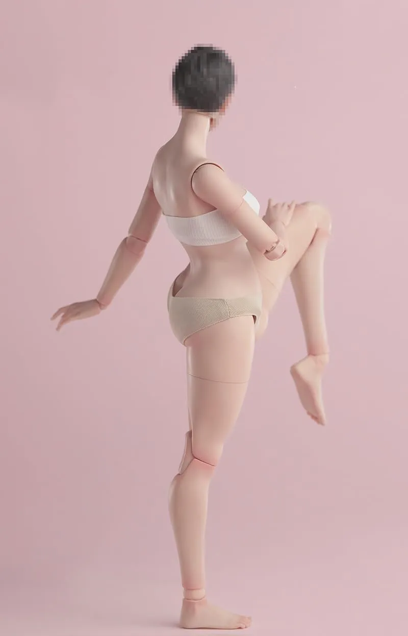 1/6 Scale Female Body,12inch Worldbox Female Joint Flexible Pale Skin Bee Waist Version Action Figure Body Collection