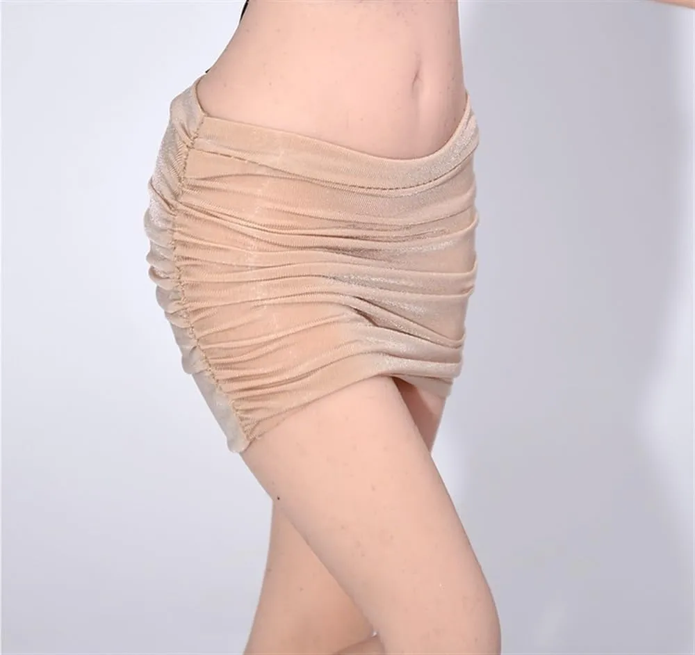 1/6 Scale Female Soldier Model Figure Doll Clothes Tight Fitting Pleated Skirts for 12 Inch Movable Doll Action Figure Accessories Doll(Beige)