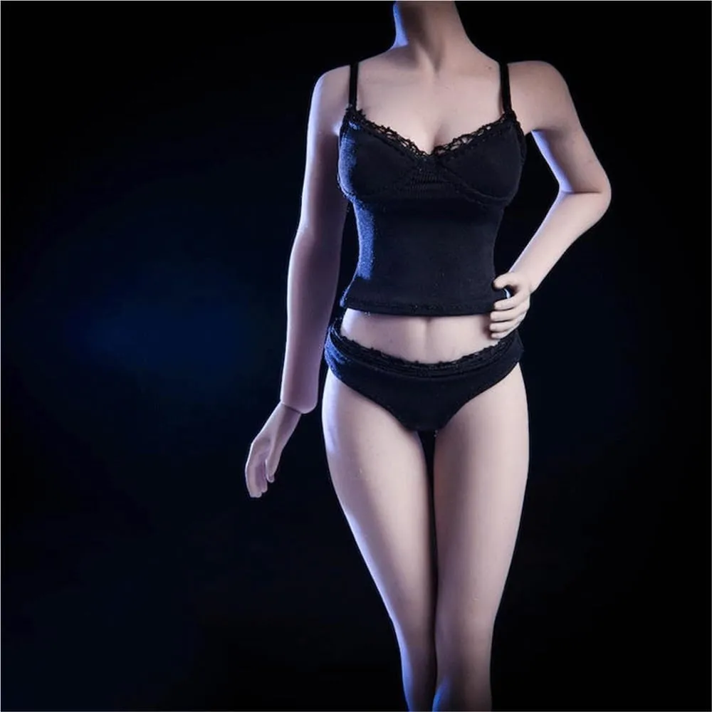 1/6 Scale Female Soldier Model Figure Doll Lace Vest Underwear Underpants Cloth Clothes for 12 inch Action Figure Doll Clothes Doll