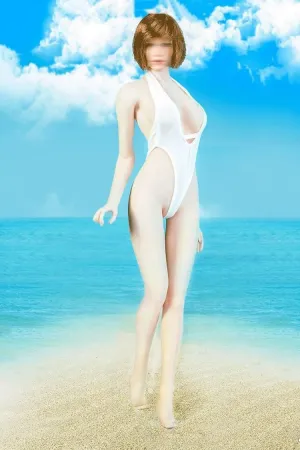 1/6 Scale Female Soldier Model Figure Doll Swimsuit Jumpsuits Cloth Clothes for 12 Inch Action Figure Doll Clothes Doll(White)
