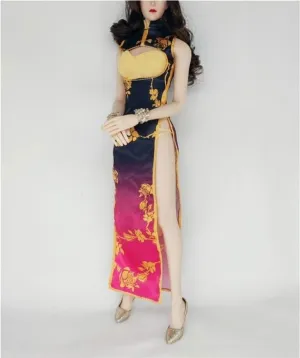 1/6 Scale Female,Figure Doll Clothes Cheongsam Dress Costume for 12" Soldier Action Figure Doll
