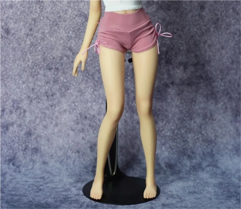 1/6 Scale Female,Figure Doll Clothes Shorts Drawstring Shorts Costume for 12" Soldier Action Figure Doll(Pink)