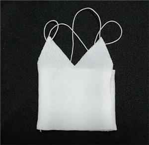 1/6 Scale Female,Figure Doll Clothes Shoulder Strap Shirt Costume for 12" Soldier Action Figure Doll(White)