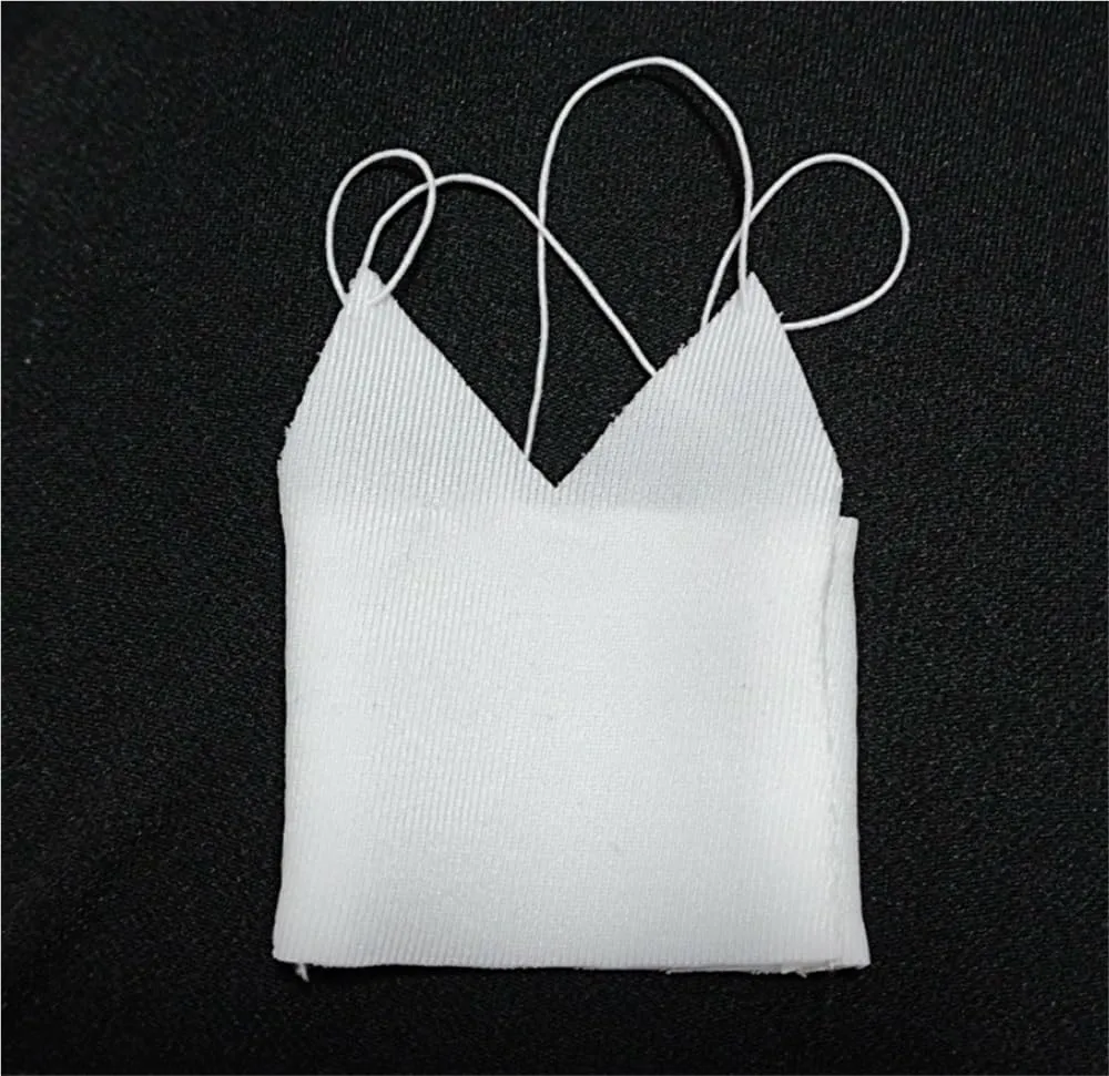 1/6 Scale Female,Figure Doll Clothes Shoulder Strap Shirt Costume for 12" Soldier Action Figure Doll(White)