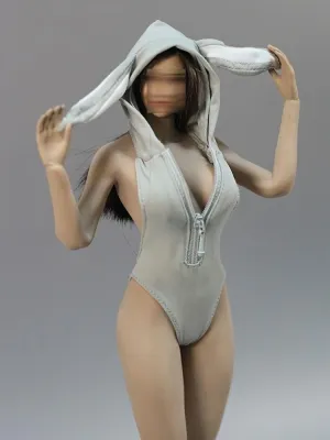 1/6 Scale Female,Figure Doll Clothes Sleeveless Bodysuit Jumpsuit Shirt Costume for 12" Soldier Action Figure Doll