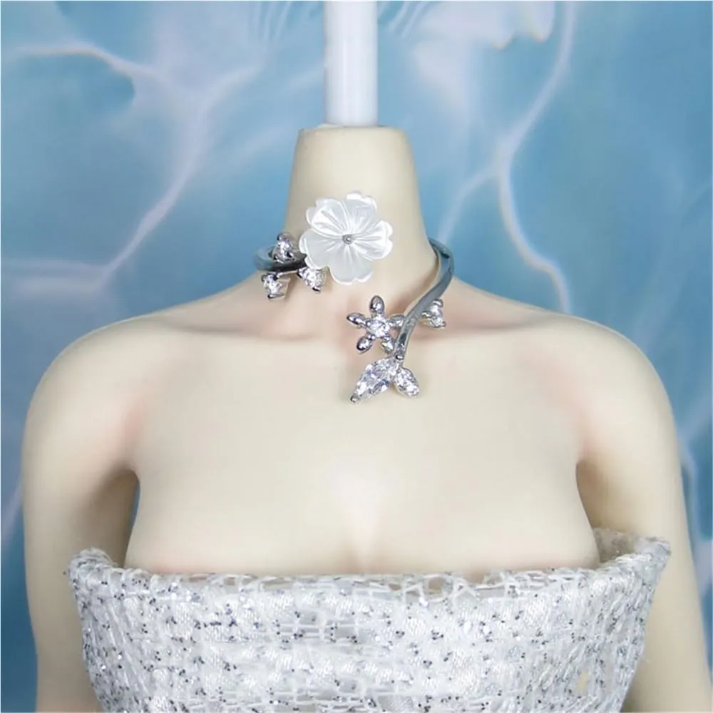 1/6 Scale Female,Figure Doll Flower Chain Necklace Accessories for 12" Soldier Action Figure Doll