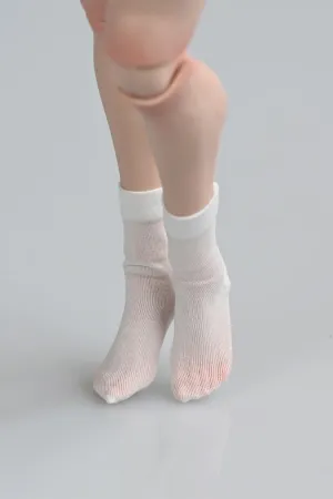 1/6 Scale Figure Doll Clothes Short Socks S2D3 for 12" Action Figure, Flexible Seamless Doll Silicone Body Doll