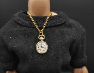 1/6 Scale Male Soldier Model Figure Doll Watch Chain Necklace for 12 Inch Movable Action Figure，Doll Toy Miniatures Accessories Doll