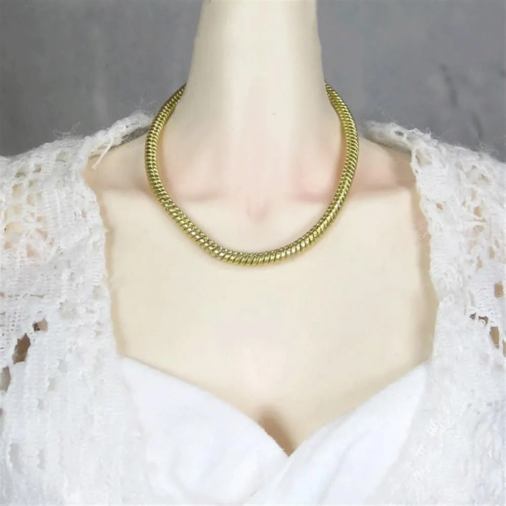 1/6 Scale Soldier Model Figure Doll Gold Necklace for 12 Inch Movable Action Figure，Doll Miniatures Accessories Doll