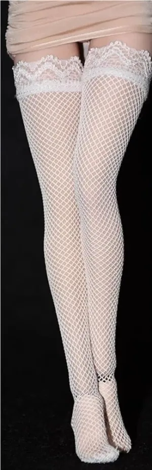 1/6 Scale Soldier Model Figure Doll Striped High Stockings for 12 inch Movable Doll Action Figure，Doll Miniatures Accessories Doll