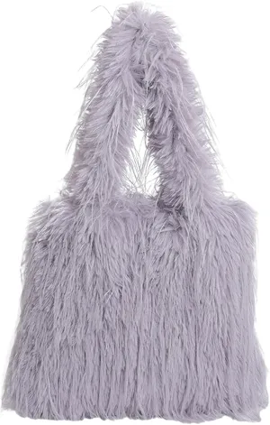 2024 Winter Plush Tote Bag Women Cozy Long Fur Shoulder Bag Soft Fuzzy Tote Fall Winter Purse Magnetic Multiple Colors