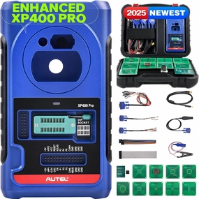 2025 Autel MaxiIM XP400 PRO Bi-Directional K** Programmer IM.MO Tool, 3000  Chip Read/Write/Learn/F-OB Programming, EEPROM-Data, Work with Autel Scanner IM508 IM608 IM508S IM608 Pro 2 IM608S II