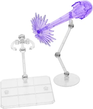 2pcs Adjustable Doll Stand Purple Figure Display Rack for Organizing and Showcasing Action Figures Dolls Strong and Stable Support Scratch Resistant Finish
