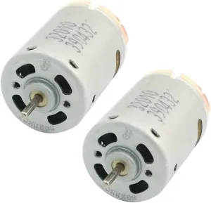 2X High Speed Magnetic Motor For Electric Toy Plush, DC 12V 21000RPM