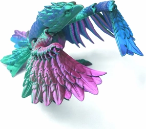 3D printed phoenix/Flying Dragon, A winged dragon,Pterosaur,articulated models,flexible joint animal model figurines, stress relief, fidget restlessness, ADHD toys, surprise fantasy gifts