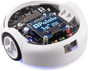 3pi  32U4 OLED Programmable Robot | Standard Edition, Assembled with 30:1 MP Motors, Arduino-Compatible STEM Robotics Kit for Beginners and Advanced Users