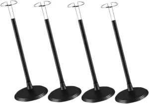 4pcs Adjustable Doll Stands Robust Support Holders Figures and Dolls Versatile Display for Collectors Portable and Stable Design