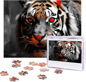 500 Pieces Puzzles for Adults - Graceful Jellyfish Swimming an Aquarium Perfect Interlocking Clear Printing - Adults Educational Puzzle Gift Ideal