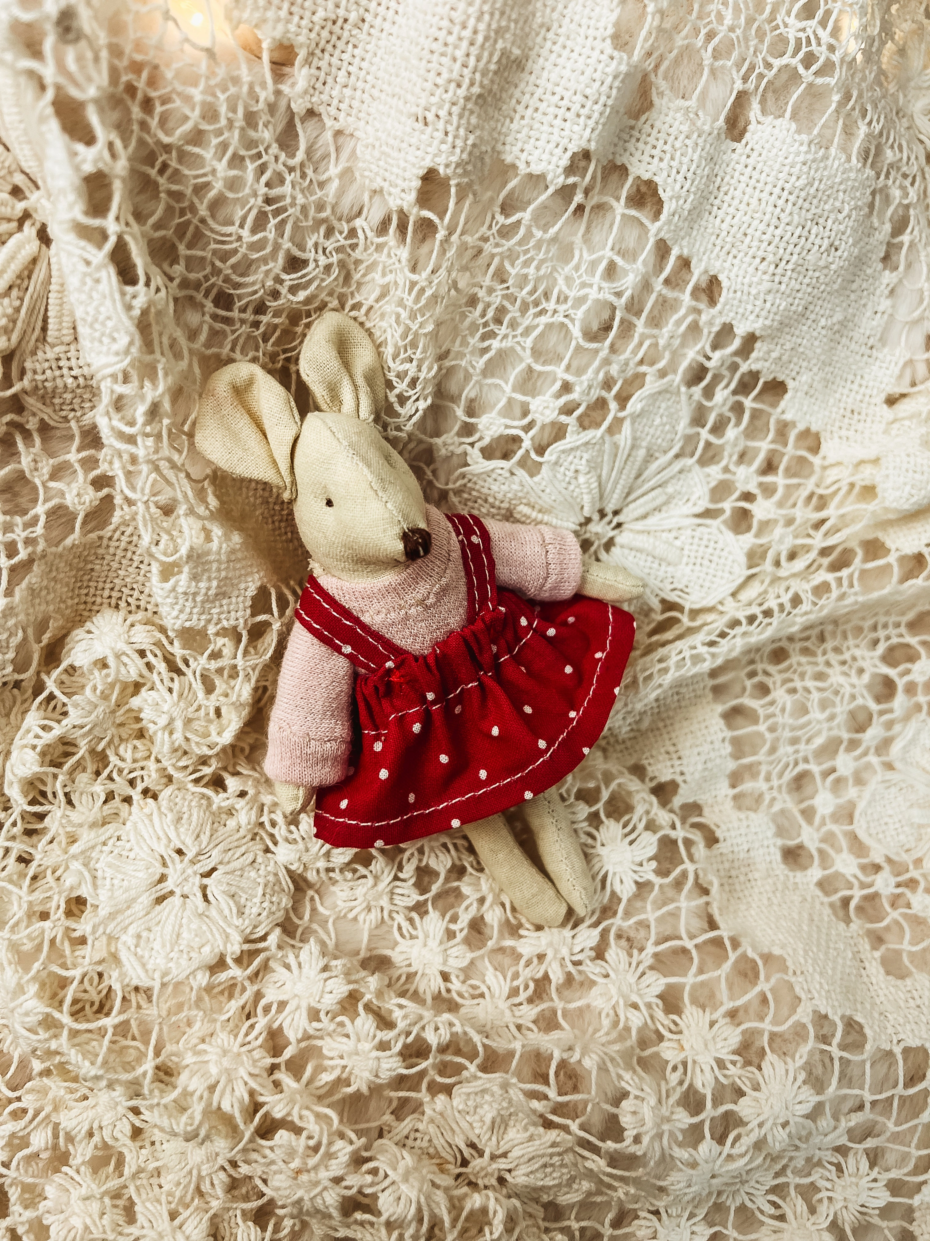 5 inch dollhouse Miniature mouse doll