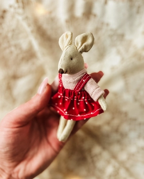 5 inch dollhouse Miniature mouse doll