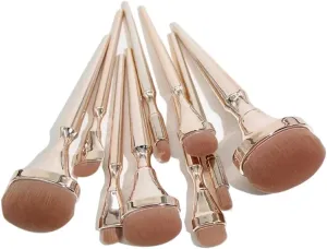 9 pcs Golden Oval Makeup Brush Set Foundation Blush Concealer Brush Seamless Makeup Brush Eyeshadow Brush Makeup Set