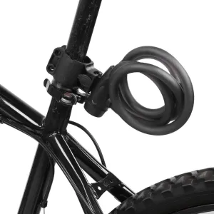 Acouto Wheelup High Strength Steel Cable Lock - Anti Theft Locking System with 2 Keys for Mountain and Electric Bikes (1.8m/ 6ft)
