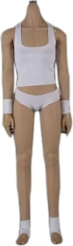 Action Figure Body 12" Lean Male 1/6 Scale Action Figure Detachable Male Doll Body with Underwear Set, Support & Joint Model Flexible Drawing Model, No Head