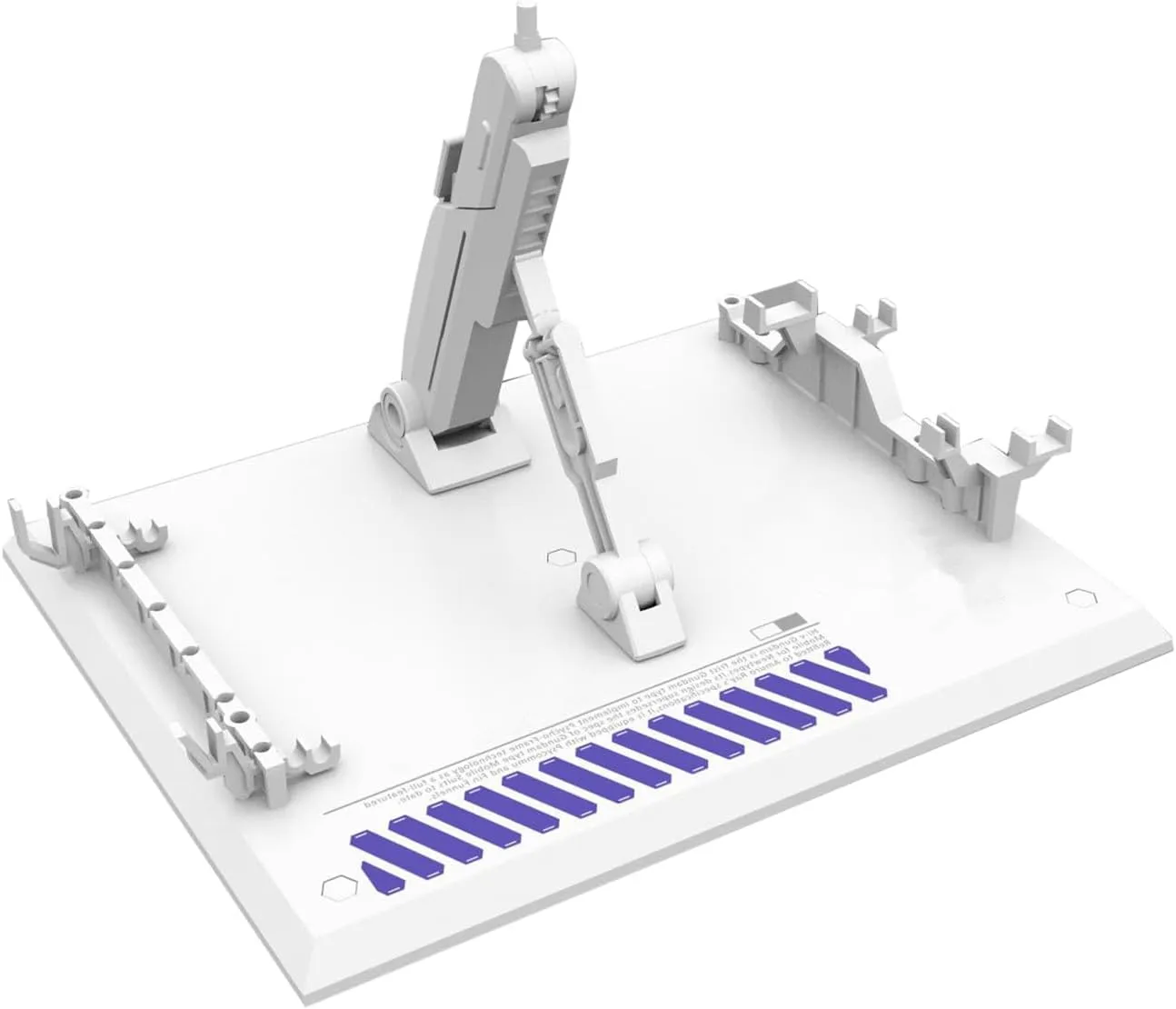 Action Figure Display Stands Adjustable Action Figure Display Holder Base Sturdy Base Clear Doll Model for Gundam HG RG 1/144 RX93 V2 Hi-V
