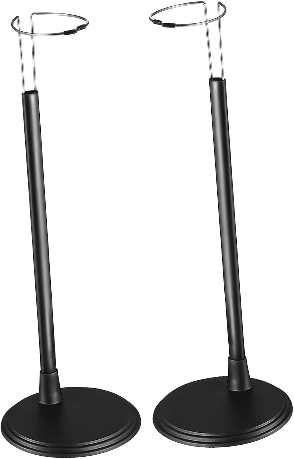 Adjustable Doll Stands Black Doll Holders Racks for Action Figure Display