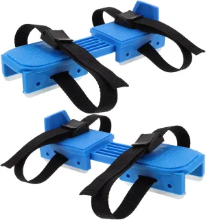 Adjustable Ice Skates Blade Covers Boys and Girls Figure Skating Guards Toddler Double Runner Skates Safe Stable Buckle Fastening