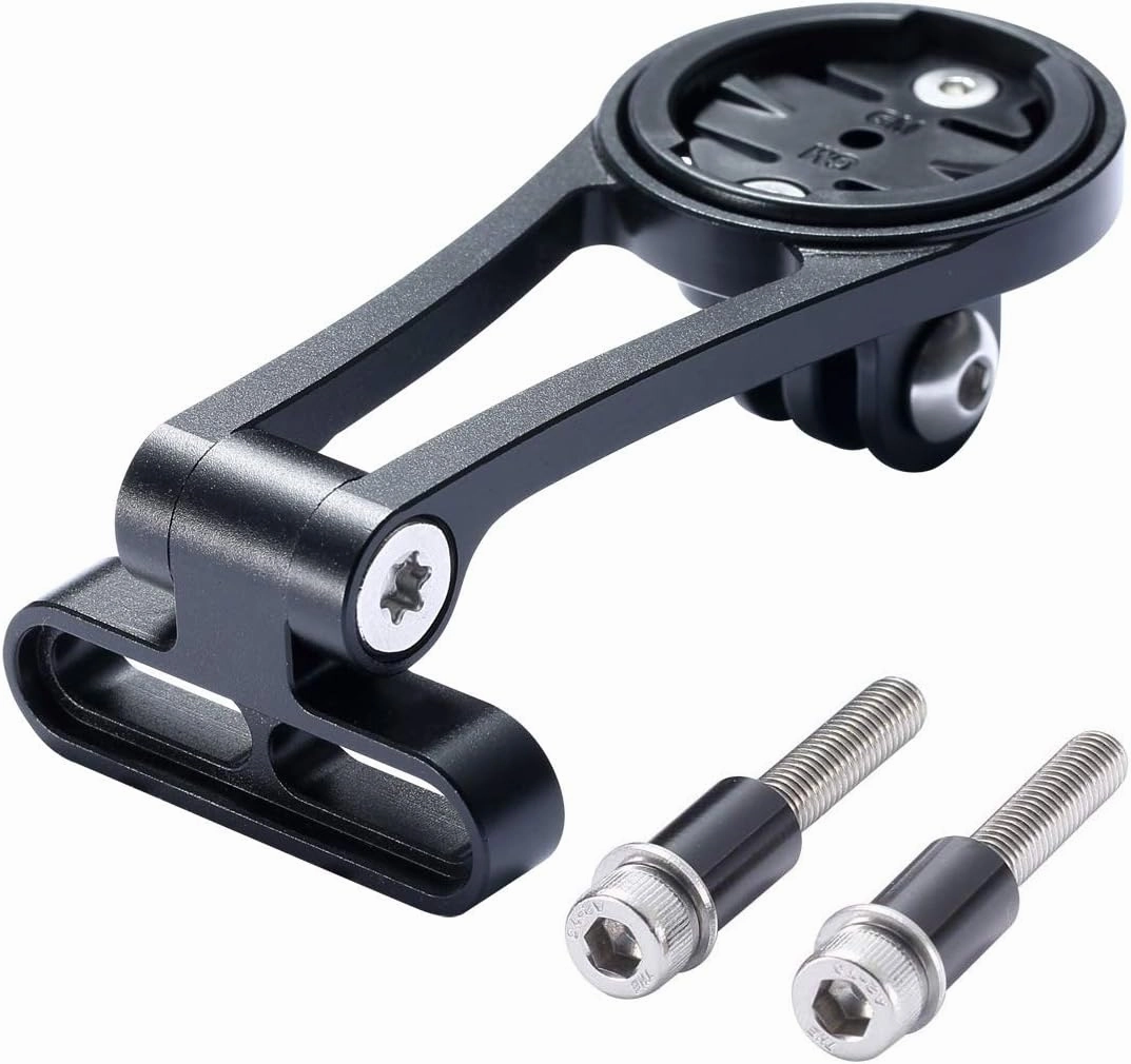 Adjustable Out Front Bike Computer Combo Extended Mount for Garmin Edge Gopro 25 130 200 500 510 520 800 810 820 1000 1030