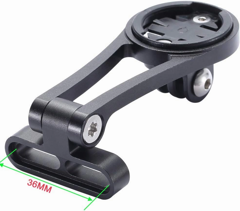 Adjustable Out Front Bike Computer Combo Extended Mount for Garmin Edge Gopro 25 130 200 500 510 520 800 810 820 1000 1030