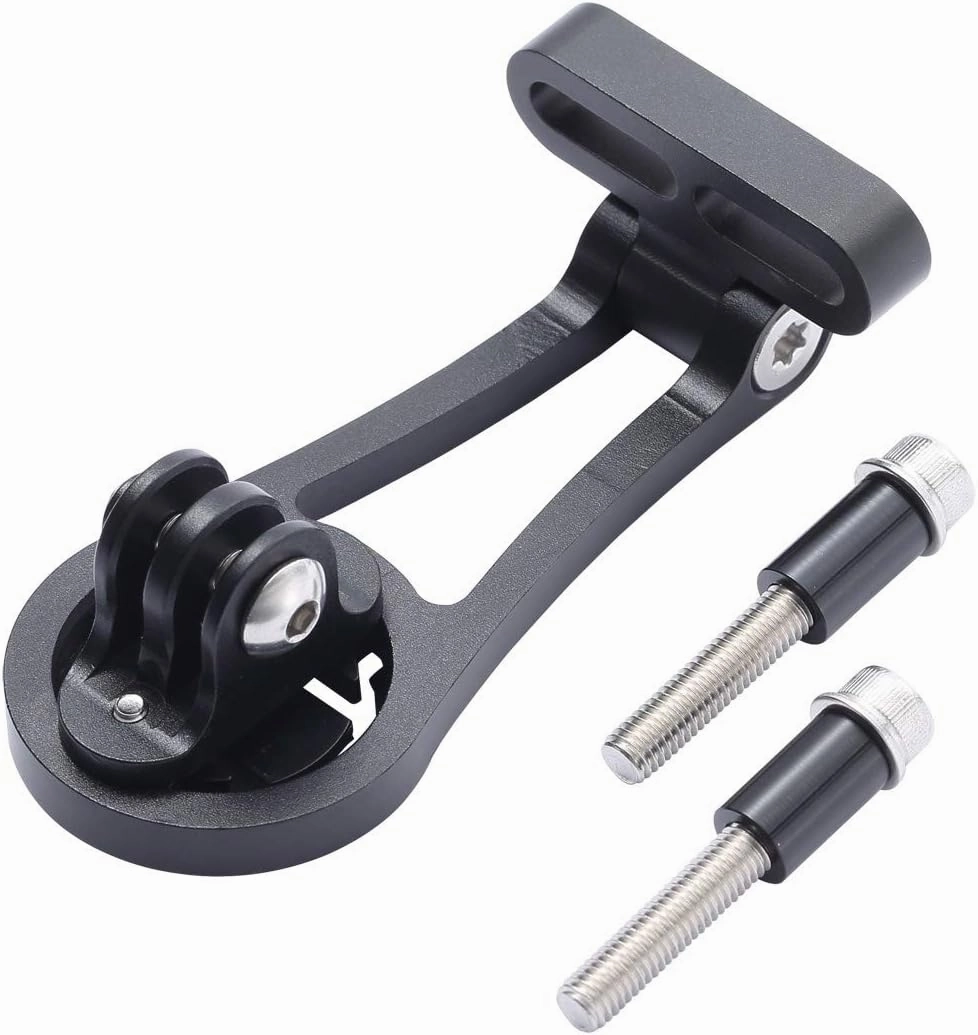 Adjustable Out Front Bike Computer Combo Extended Mount for Garmin Edge Gopro 25 130 200 500 510 520 800 810 820 1000 1030