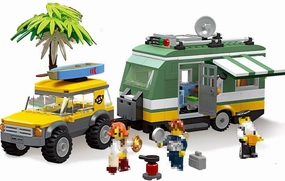 Aimery Beach Camper Van Building Block Set, Rv Camper Toy Kit, Gift for Boys and Girls