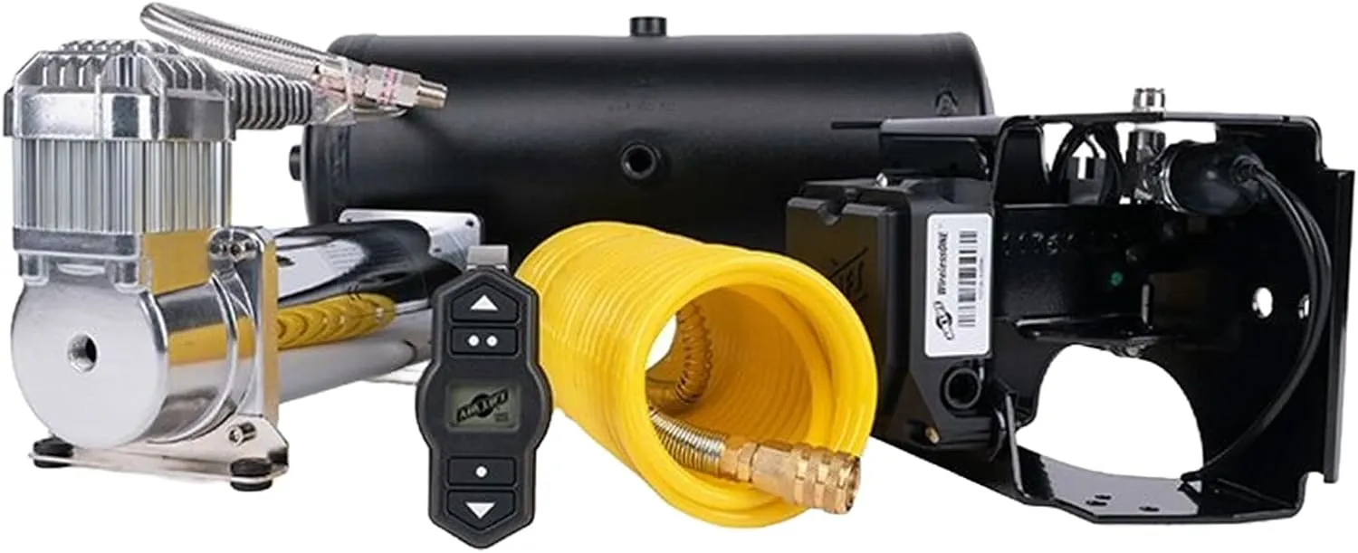 Air Lift WirelessOne Tank Plus EZ Mount Compressor System with Onboard Air – 25981EZ