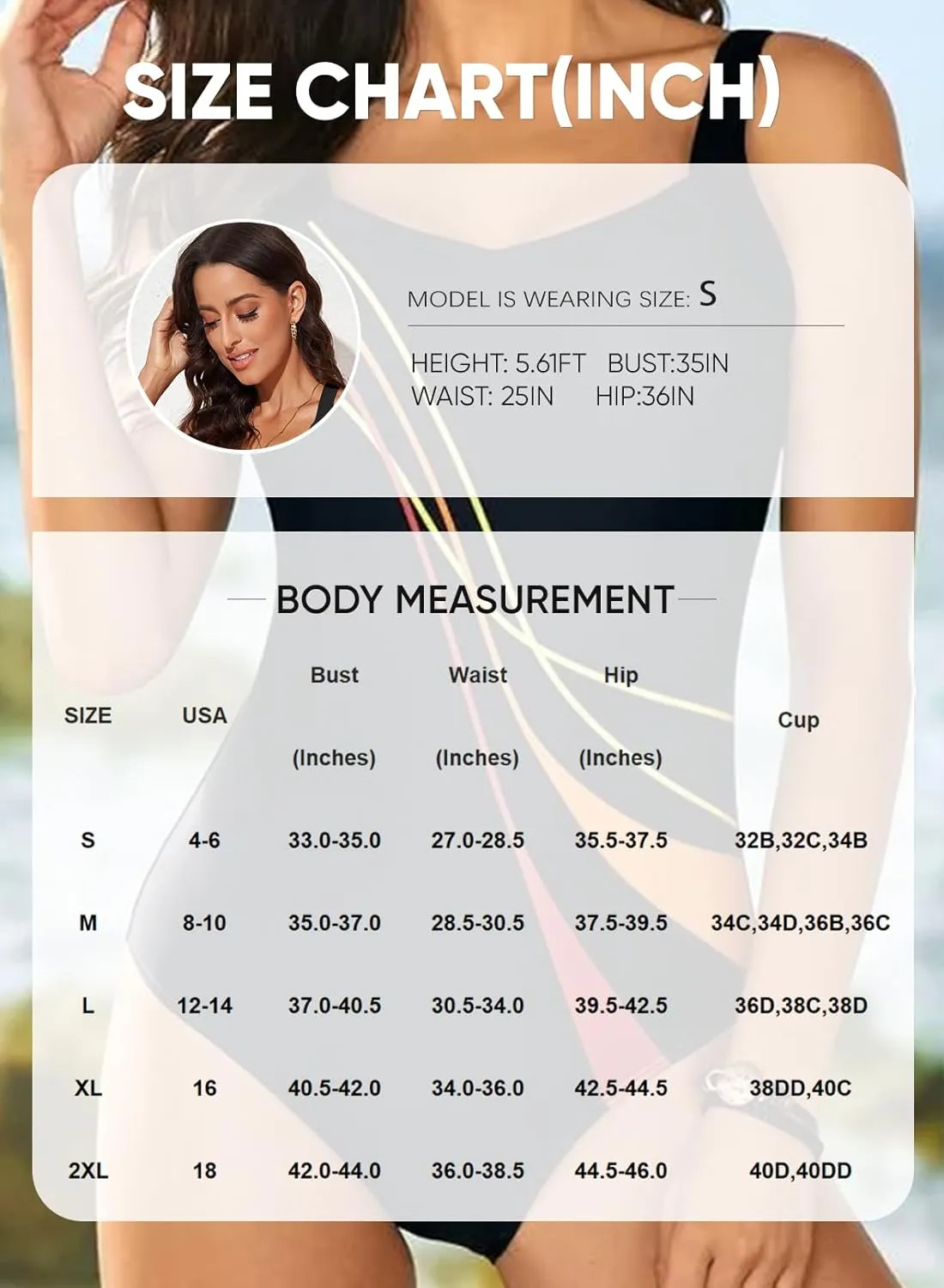 Aleumdr Womens One Piece Swimsuit Athletic Swimwear Bathing Suits Color Block Print Sport Swimsuits