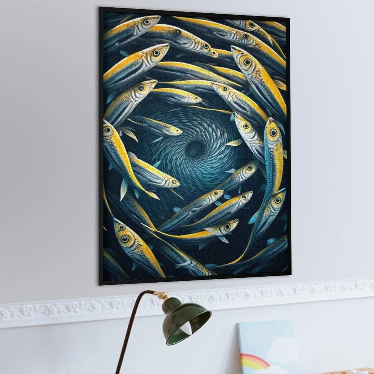 Animal Jigsaw Puzzles, Beautiful Fishes Themed Puzzles for Adults - 1000 Pieces Jigsaw Puzzles, Educational Games Gift for Elders Family and Friends