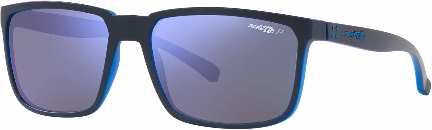 ARNETTE Men's Stripe Rectangular Sunglasses