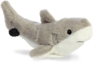 Aurora® Adorable Shoulderkins™ Titan Shark™ Stuffed Animal - On-The-Go Fun - Interactive Play - Gray 6 Inches