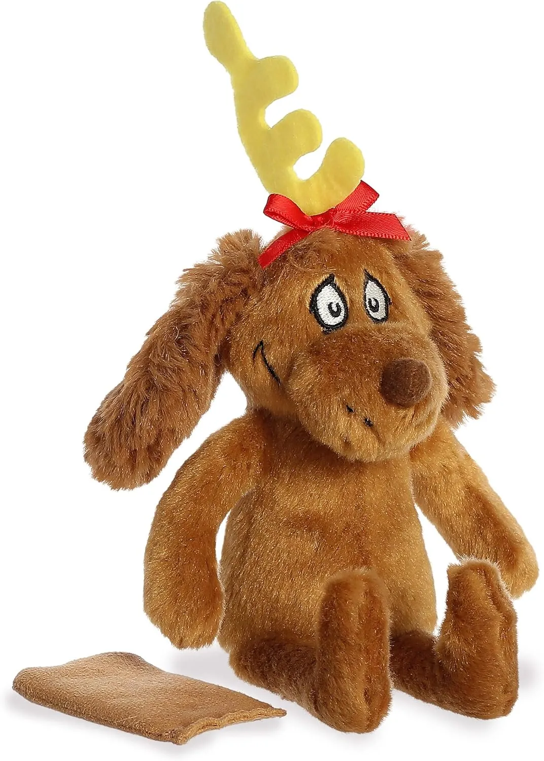 Aurora® Whimsical Dr. Seuss™ Shoulderkin™ Max Stuffed Animal - Magical Storytelling - Officially Licensed - Brown 7 Inches