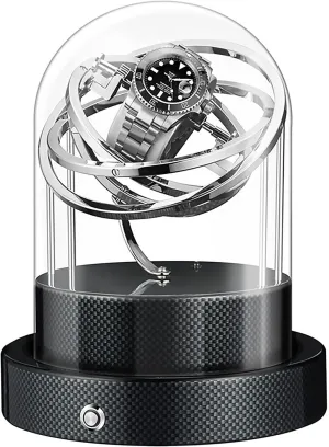 Automatic Watch Winder - Silent Motor, 360-Degree Rotation, Dust-Proof and Anti-Magnetization Design, Mechanical Watches