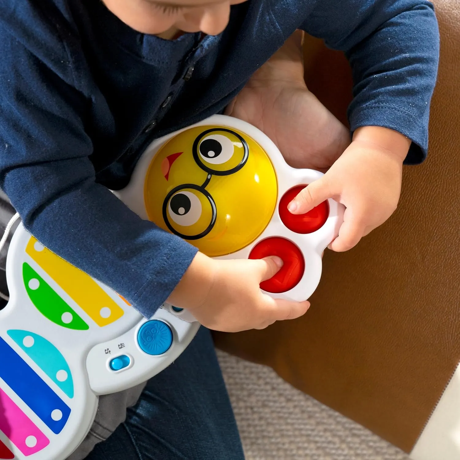 Baby Einstein Cals Curious Keys Xylophone Musical Toy, with Music and Lights - Age 12  Months