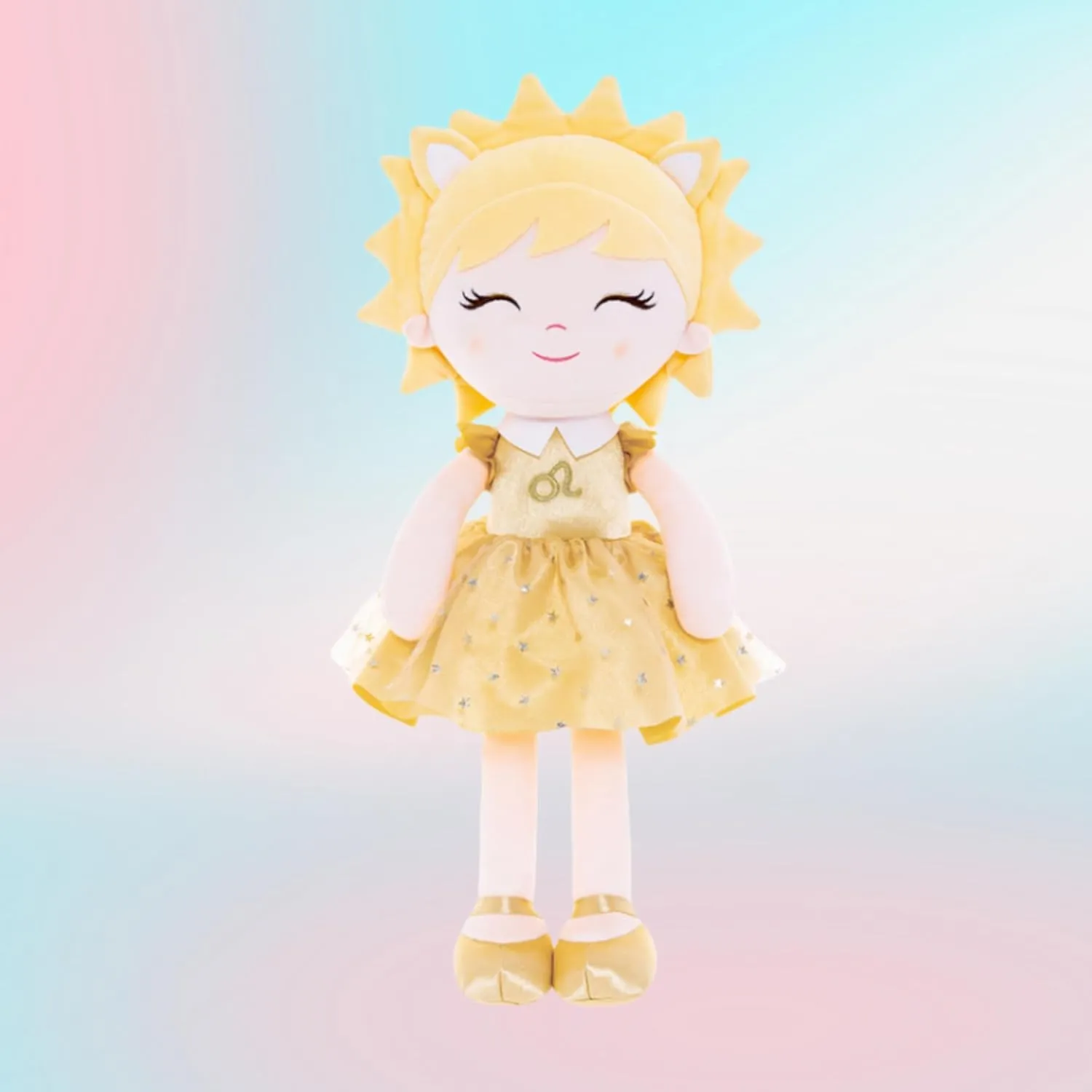 Baby Girl Gifts Plush Dolls Constellations Zodiac Doll Birthday Gift 17 inches Leao
