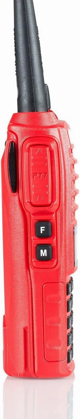 BaoFeng UV-82HP (RED) High Power Dual Band Radio: 136-174mhz (VHF) 400-520mhz (UHF) Amateur (Ham) Portable Two-Way