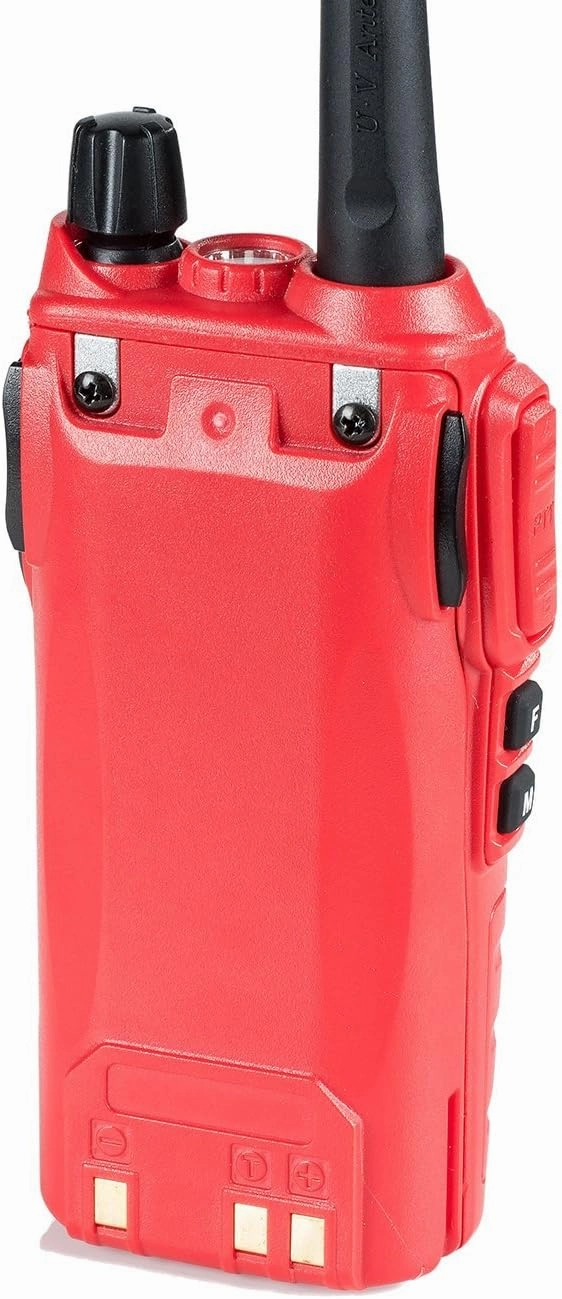 BaoFeng UV-82HP (RED) High Power Dual Band Radio: 136-174mhz (VHF) 400-520mhz (UHF) Amateur (Ham) Portable Two-Way