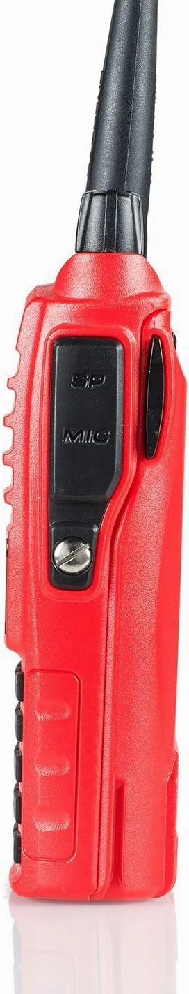 BaoFeng UV-82HP (RED) High Power Dual Band Radio: 136-174mhz (VHF) 400-520mhz (UHF) Amateur (Ham) Portable Two-Way